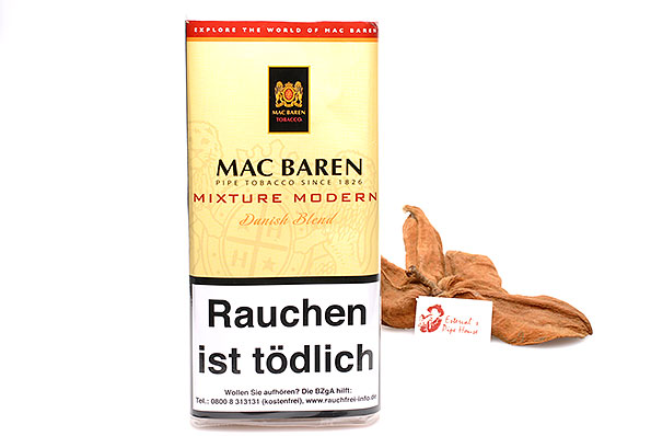 Mac Baren Mixture Modern Danish Blend Pfeifentabak 50g Pouch